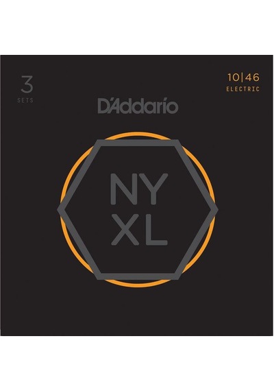 D'addario Nyxl1046-3p Elektro Gitar Tel Seti 3'lü Ekonomik Paket