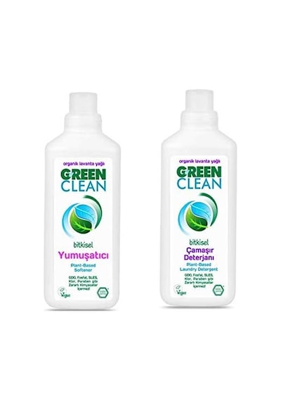 U Green Clean U Clean 2li Çamaşır Yıkama Seti 1000 Ml