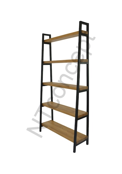 Ntconcept Ntconcept Masif Ağaç Vitrin-Kitaplık (290931986)