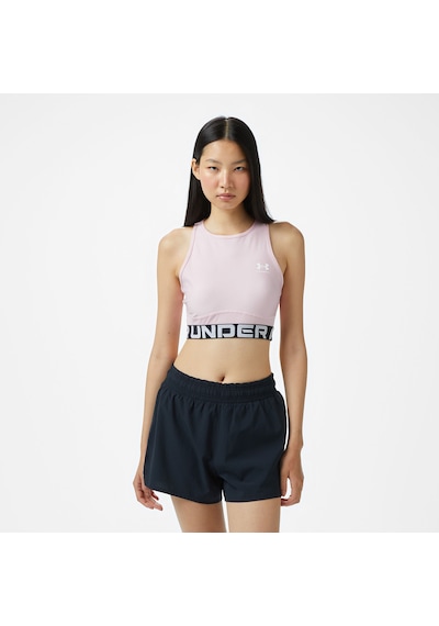Under Armour Heatgear Rib Kadın Pembe Antrenman Atlet 1388694 Pembe