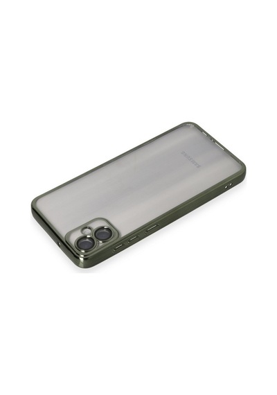 Galaxy A05 Kılıf Razer Lensli Silikon - Yeşil
