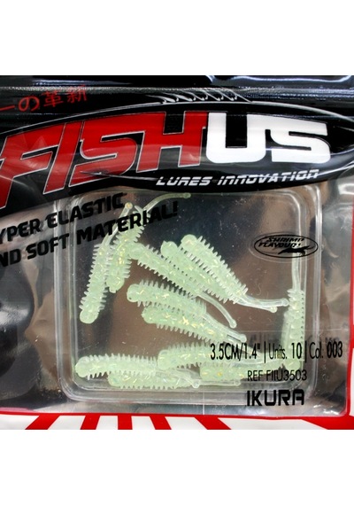 Silikon Kurt Yem - Lrf Yem - 3.5 Cm Fııu-3503 - 10'lu Paket