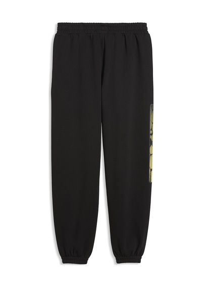 Puma Sport Street Relaxed Erkek Siyah Günlük Stil Eşofman Altı 69431901