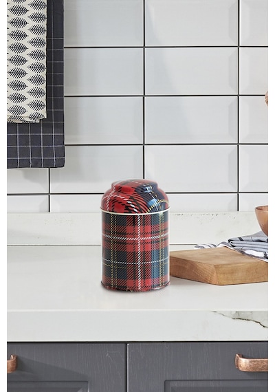 Ef080-ı3 Plaid Ekose Desenli Baharatlık 0,6 Lt Çok Renkli