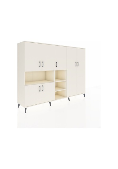 Hyperion Dolap 13 Raflı 7 Kapaklı 220x44x163 Aytaşı-aytaşı Aytaşı-aytaşı
