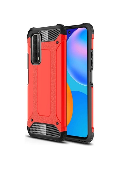 Fitcase Huawei P Smart 2021 Zirh Tank Tam Koruma Arka Kapak 479959159