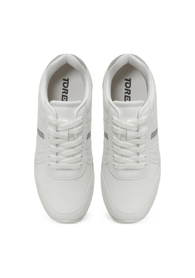 Torex Trx23s-036 W 6fx Beyaz Kadın Sneaker 000000000102201885 Beyaz