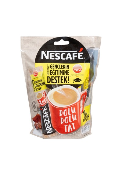 Nescafe 2'si 1 Arada Kahve 10x10 G - Pratik Ve Lezzetli Kahve Deneyimi Tarı Çekirdek Kahve