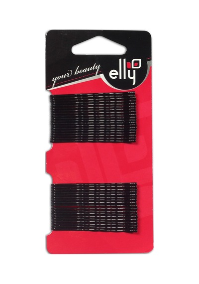 Elly Siyah Tel Saç Tokası 36'lı Set Ellytoka0004 Çok Renkli