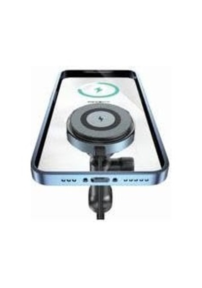 Takılan Telefon Tutucu Araç Tutucu Ve Şarj Magsafe İle Uyumlu Kablosuz Şarj Özellikli Peteğe Takılıp Kilitlenebi