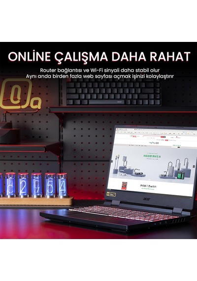 Cat6 1000mbps Gigabit Utp Ethernet Kablosu 1 Metre