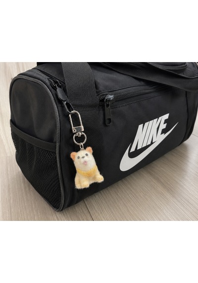 Sevimli Peluş Köpek Charm Anahtarlık Mini Köpek Figürlü Anahtar Aksesuarı Hediye