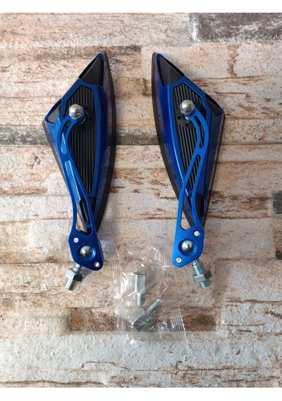 Dikiz Aynası Set Mavi 10mm Takım