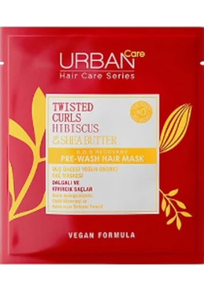 Urban Care Twisted Curls Hibiscus Ve Shea Yağı Bukle Belirginleştirici Duş Öncesi Saç Bakım Maskesi 50 Ml
