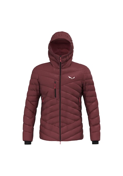 Salewa Ortles Med 3 Rds Down Erkek Ceket Mont Bordo