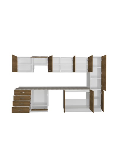Decoraktiv Elite 325q Ankastre Fırın Modüllü Mdf Hazır Mutfak Dolabı - Tezgah Dahil - Naturel Pera Meşe Decoraktiv Elite 325q Ankastre Fırın Modüllü Mdf Hazır Mutfak Dolabı - Tezgah Dahil - Naturel Pera Meşe