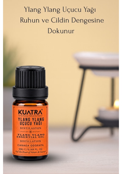 Kuatra Ylang Ylang Uçucu Yağı 5 ML