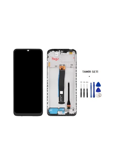 Xiaomi Redmi 10c Lcd Ekran Dokunmatik - A - Kalite Çıtalı + Tamir Seti