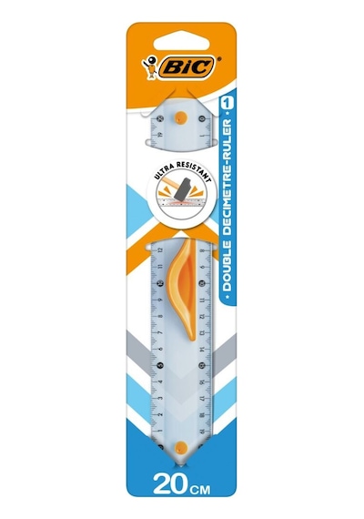 Bic Cetvel Çift Taraflı 20cm 9926561 Diğer