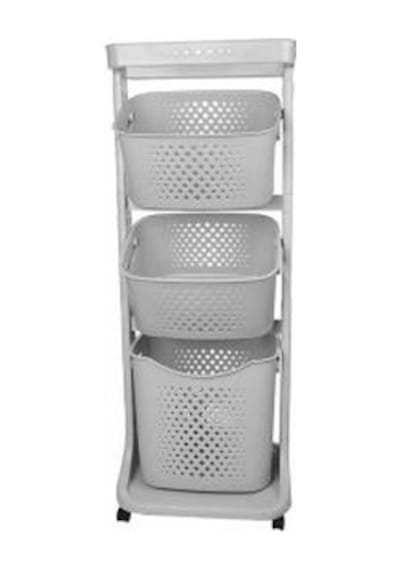 Üç Katlı Organizer Sepet - Sebzelik COSTP750G