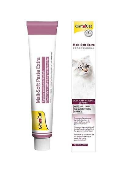 Gimcat Malt Soft Extra Tüy Yumağı Önleyici Kedi Macunu 2 x 100 G