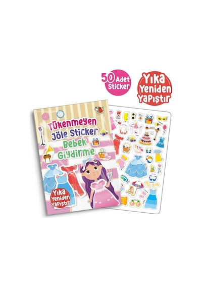 Tükenmeyen Jöle Sticker Bebek Giydirme