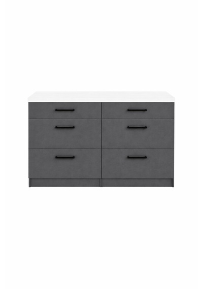İzel Mutfak 6 Çekmeceli Alt Modül-çok Amaçlı Dolap-kiler Dolabı 120 Cm -tezgah Dahil Antrasit İzel Mutfak 6 Çekmeceli Alt Modül-çok Amaçlı Dolap-kiler Dolabı 120 Cm -tezgah Dahil Antrasit