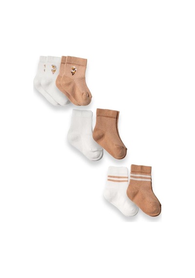 Babycosy Organic Wear Csyc1011 Bebek 6'lı Çorap %100 Organik Pamuk Bebek - Yenidoğan - Csyc1011 Karışık Babycosy Organic Wear Csyc1011 Bebek 6'lı Çorap %100 Organik Pamuk Bebek - Yenidoğan - Csyc1011 Karışık