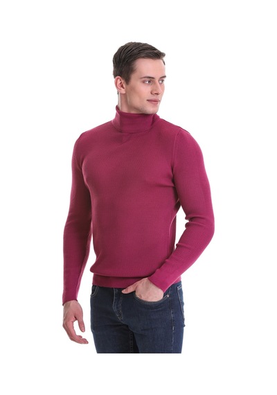 Hatemoğlu Fuşya Slim Fit Fitilli Balıkçı Yaka Yünlü Triko Kazak 34232023a0 Fuşya Hatemoğlu Fuşya Slim Fit Fitilli Balıkçı Yaka Yünlü Triko Kazak 34232023a0 Fuşya