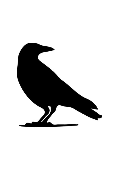 Karga Oto Özel Yeni Kaliteli Kaliteli Sticker Siyah 30 X 30 Cm