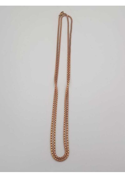 Vog Yuvarlak Model Rose Renk Çelik Unisex 80 Cm Uzunluk Kolye Zincir Rose Gold Vog Yuvarlak Model Rose Renk Çelik Unisex 80 Cm Uzunluk Kolye Zincir Rose Gold