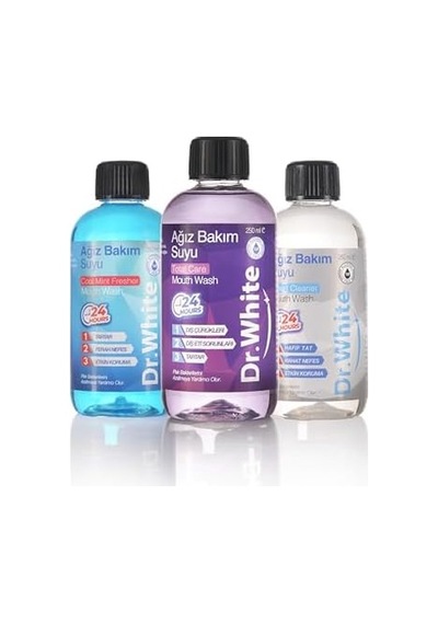 Dr. White Ağız Bakım Suyu Cool Mint Fresher