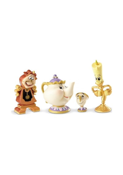 Disney Figür Seti, Güzel Ve Çirkin, Çok Renkli Genel
