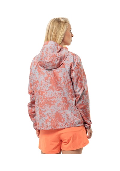 Jack Wolfskin 1307851 Prelight Wind Jkt W Turuncu Kadın Ceket Turuncu
