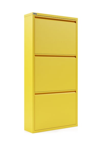 Ceha 3'lü Metal Ayakkabılık - Sarı K.AYK-3 /AB1018