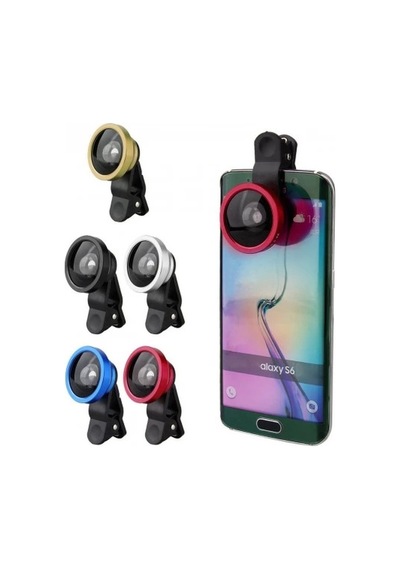 Süper Geniş Açı Özçekim Kamera Lens Iphone 5/5 S/6/6 Artı Galaxy Not 3, 5
