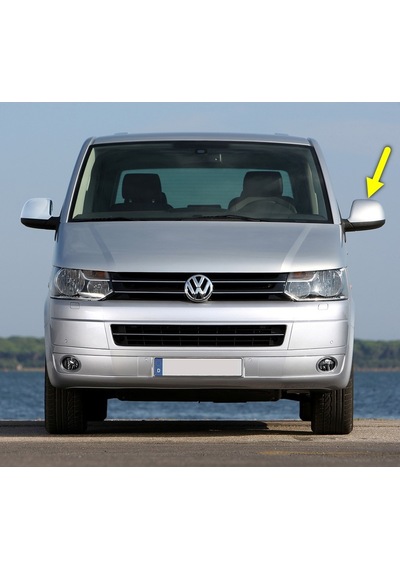 VW Transporter T6 10-15 Sol Dış Dikiz Aynası Üst Kapak 7E1857527G