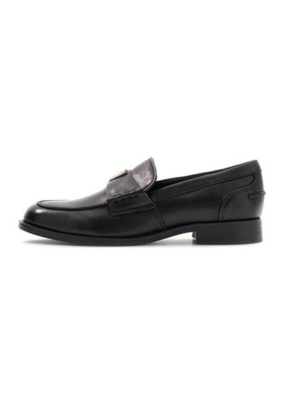 Guess Beliso Kadın Deri Loafer Siyah