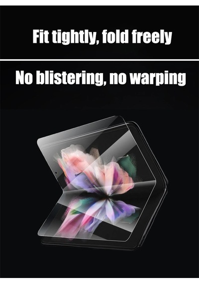 Huawei Honor Magic V2 Uyumlu 2 Ön 1 Arka Body Şeffaf Ultra Koruyucu Nano Jelatin