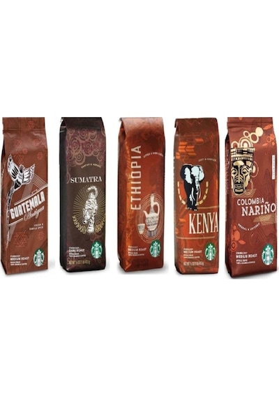 Starbucks Deneme Paketi Çekirdek Kahve 5 x 250 G