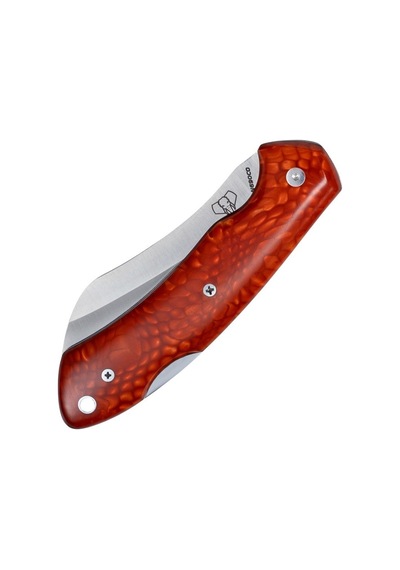 Cudeman 346-jrf Tundra Red Juma Deri Kılıflı Kamp Çakı Kırmızı