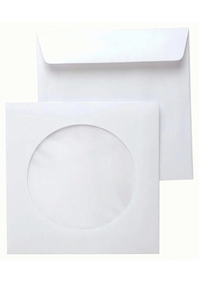 Oyal Cd Zarfı 12,5x12,5 Pencereli Beyaz 90 Gr