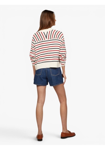 Tommy Hilfiger Dnm Mını Short Hw Ace Kadın Mavi Şort - Ww0ww44385
