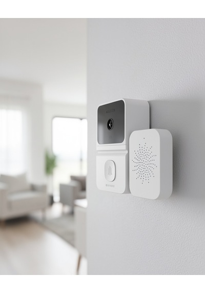 Akıllı Kapı Zili Wifi Çift Yönlü Sesli Gece Görüşlü