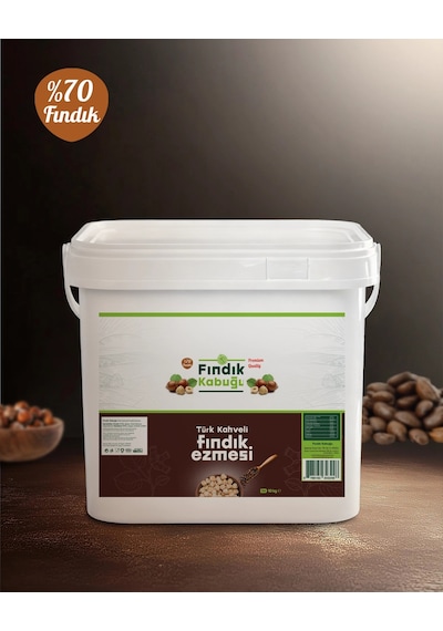 Fındık Kabuğu Türk Kahveli %50 Fındıklı Ezme 10 Kg