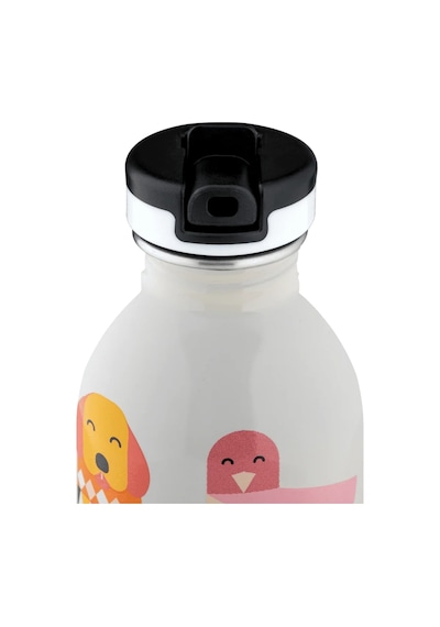 Kids Bottle Best Friends Pipetli Paslanmaz Çelik Çocuk Su Matarası 250 Ml Renkli