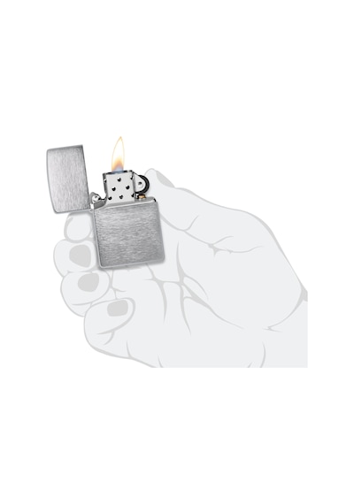 Zippo Br Chrm Armor Heavy Wall Çakmak