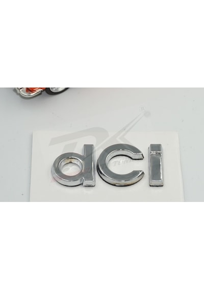 Renault Fluence Megane 3 Clio 4 Dci 3M 3D Bagaj Yazı Logo Amblem