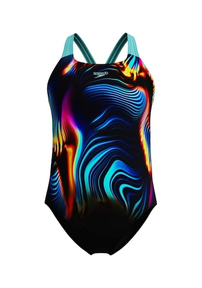 Speedo Pt Plmt Pwrbck Kız Çocuk Yüzücü Mayosu Turkuaz-mavi Turkuaz-mavi