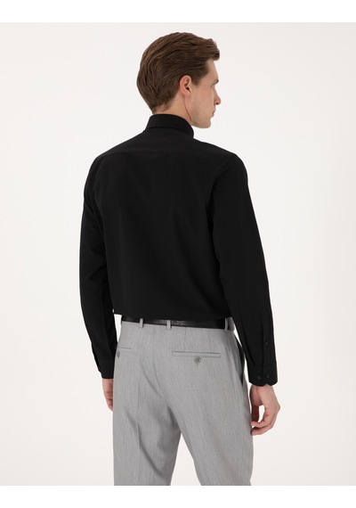 Pierre Cardin Erkek Siyah Gömlek Basic 50316734-vr046 Siyah